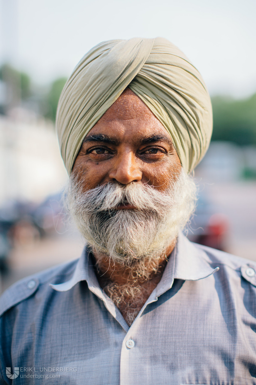 Proud taxi driver