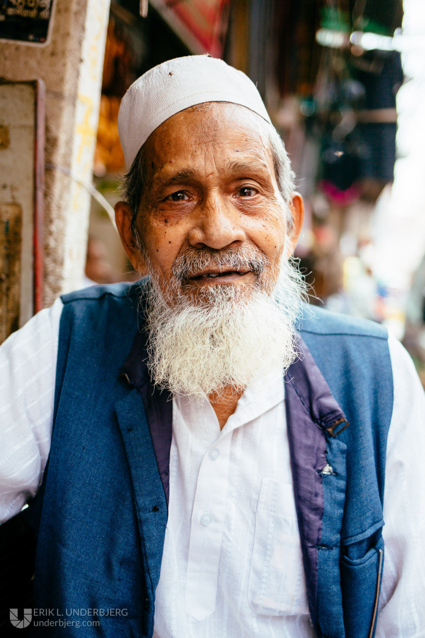 Man in Old Delhi